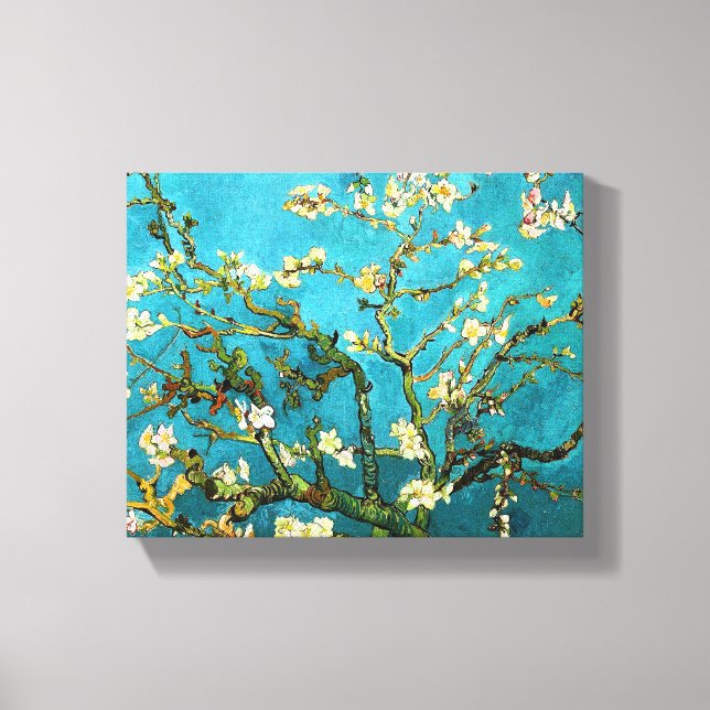 Lienzo Van Gogh Blossoming Almond Tree Bella Artes (Anverso)