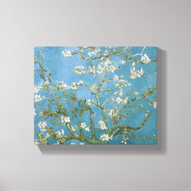 Lienzo Van Gogh Blossoming Almond Tree Bella Artes (Anverso)