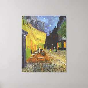 Lienzo Van Gogh; Cafetería por la noche, Bella Artes vin