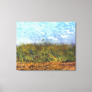 Lienzo Van Gogh: Campo de Trigo con Coppies y Lark