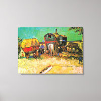 Van Gogh - Campo gitano con peluche