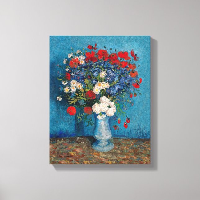 Lienzo Van Gogh & Elizabeth Flores 11x14 - (Anverso)