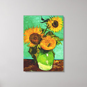 Lienzo Van Gogh - Girasoles (3)