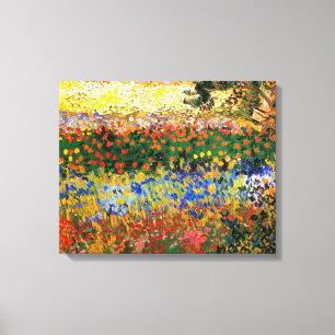 Lienzo Van Gogh - Jardín en Arles (también conocido como
