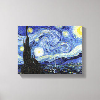 Lienzo Van Gogh La Noche Estrellada
