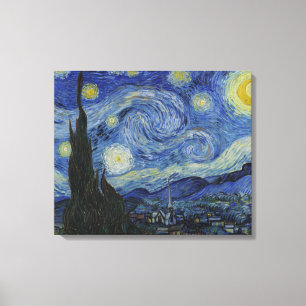 Lienzo Van Gogh, Noche estrellada