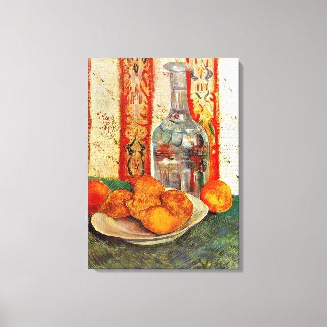 Lienzo Van Gogh - Vida fija con fruta decoradora y cítric (Anverso)