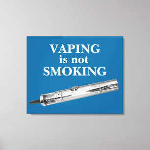 Lienzo Vaping no fuma