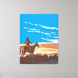 Lienzo Vaquero a caballo