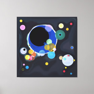 Lienzo Varios círculos, Vassily Kandinsky digital