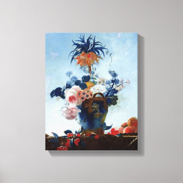 Lienzo Vase con flores (Anverso)