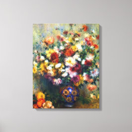 Lienzo Vase de crisantemo Bella Artes Renoir