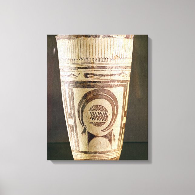Lienzo Vase, estilo I, de Susa, Irán, 5000-4000 a.C. (Anverso)