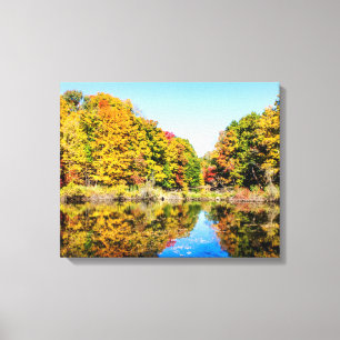 Lienzo Vassar Farms Pond