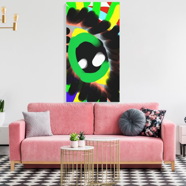 Lienzo Vea Me (Insitu (Sala de estar))