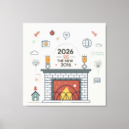 Lienzo Vector de Cultura Digital 2026 Es El Nuevo 2016