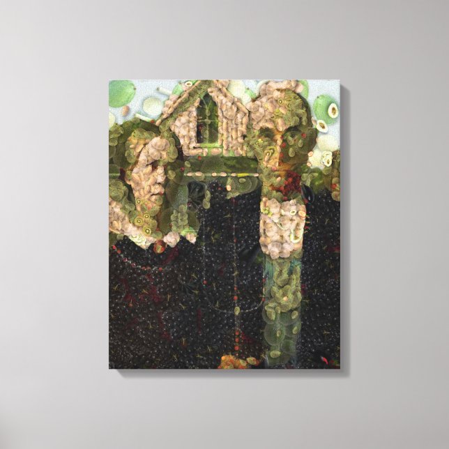 Lienzo Vegan Gothic Bella Artes Spoof (Anverso)