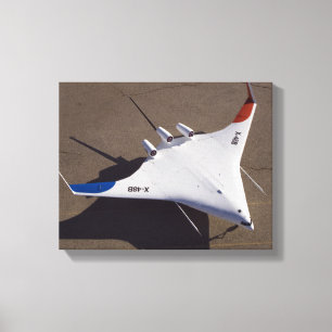 Lienzo Vehículo aéreo sin tripulación mezclado X-48B d