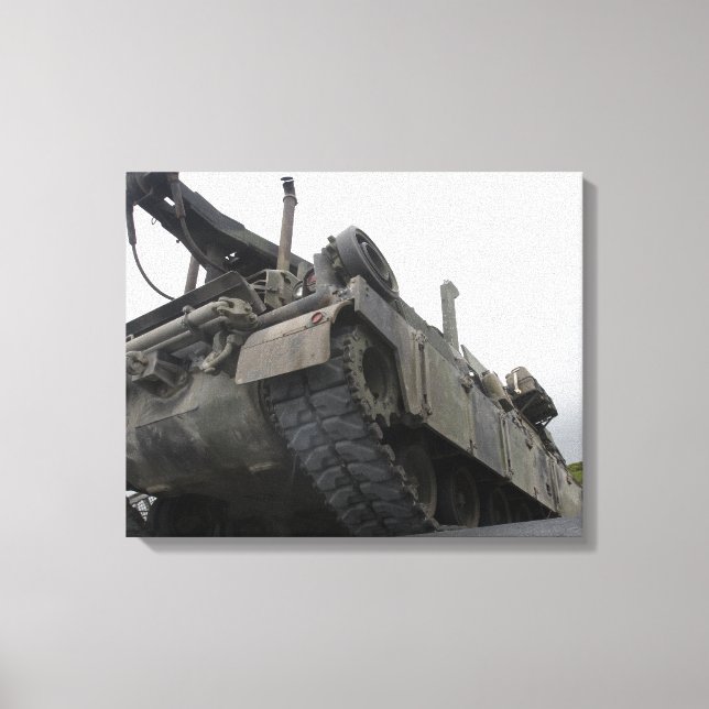 Lienzo Vehículo de recuperación de hercules M88A2 (Anverso)