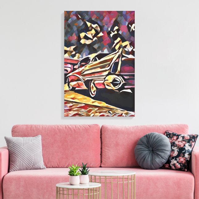 Lienzo Vehículo vintage (Insitu (Sala de estar))