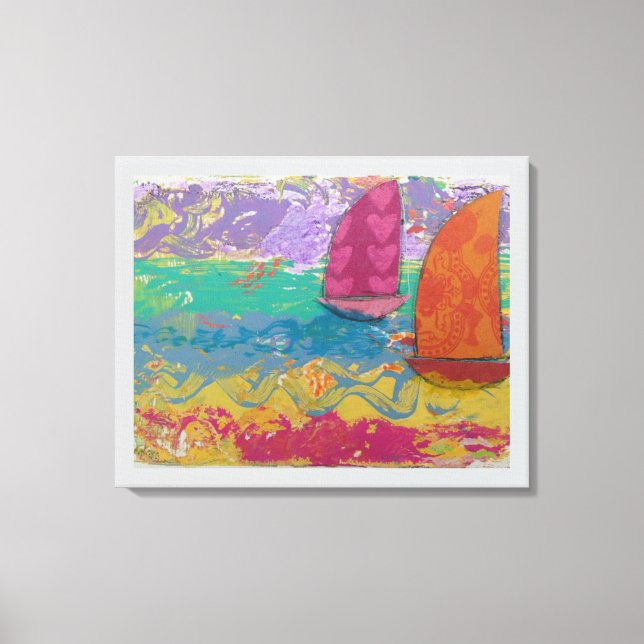 Lienzo Velas decorativas (Anverso)