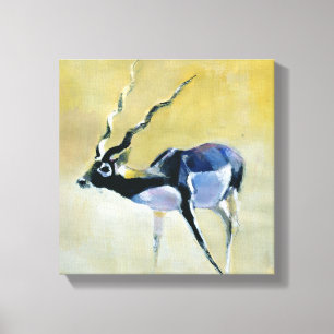 Lienzo Velavadar de Black Buck 1997