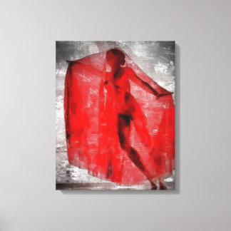Lienzo Velo rojo