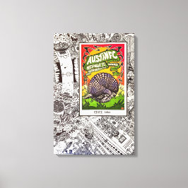 Lienzo Velocidad en vectores