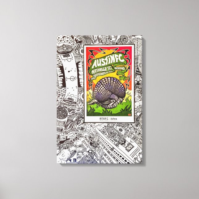 Lienzo Velocidad en vectores (Anverso)