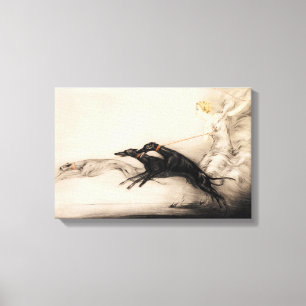 Lienzo Velocidad II, Vitesse, 1933 por Louis Icart