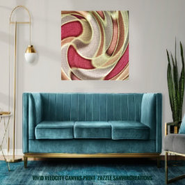 Lienzo Velocidad intensa