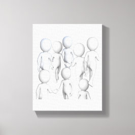 Lienzo Ven a caminar conmigo