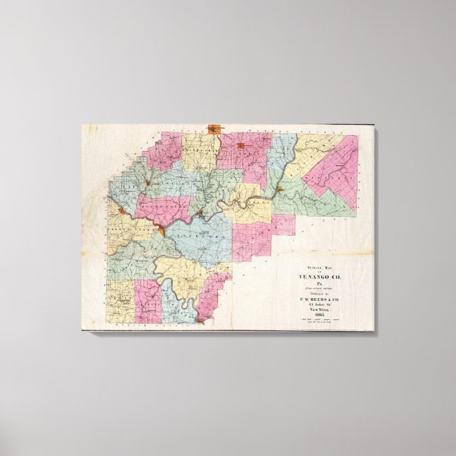 Lienzo Venango Co., Pa (Anverso)