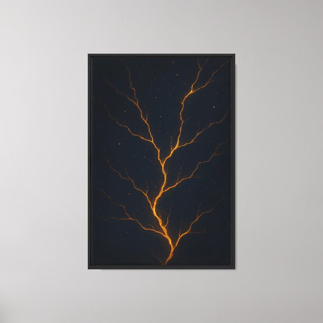 Lienzo Venas celestiales (Anverso)