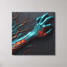 Lienzo Venas de resiliencia - IA fuera de límites