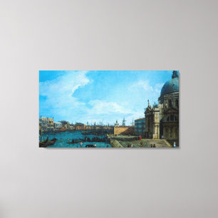 Lienzo Venecia: El Gran Canal de Canaletto