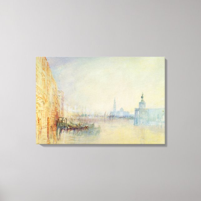 Lienzo Venecia, la boca del Gran Canal, c.1840 (c/c (Anverso)