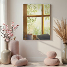 Ventana acogedora de vintage