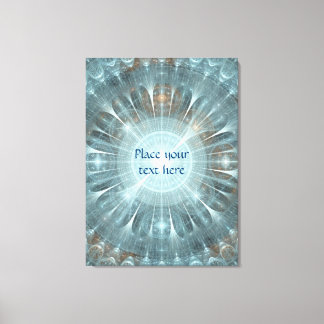 Lienzo Ventana Catedral de navidades