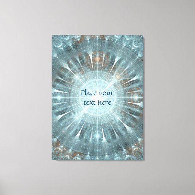 Lienzo Ventana Catedral de navidades (Anverso)