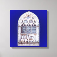 Ventana de león alado de San Marco