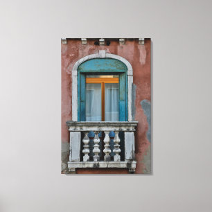 Lienzo Ventana En Venecia