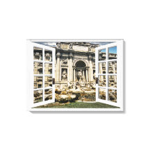 Ventana falsa de la Fontana de Trevi