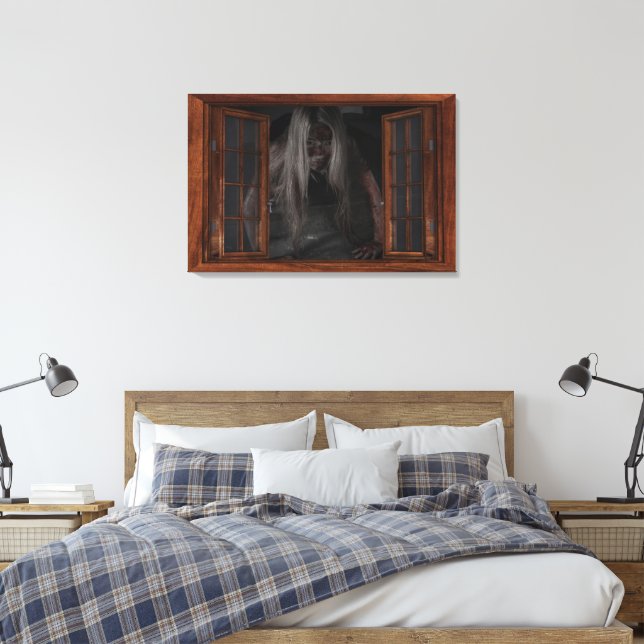 Lienzo Ventana falsa personalizado (Insitu(Dormitorio))