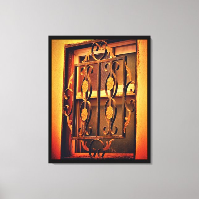 Lienzo Ventana secreta (Anverso)