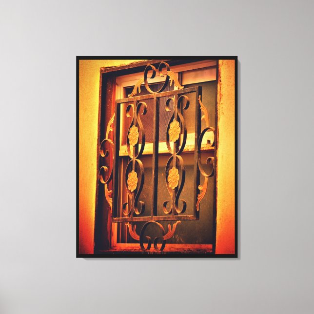 Lienzo Ventana secreta (Anverso)