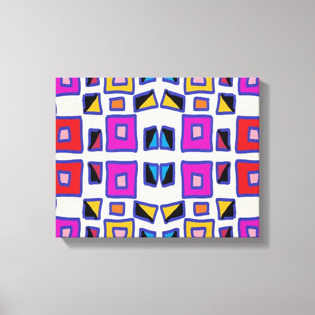 Lienzo Ventanas de expectativa (Anverso)