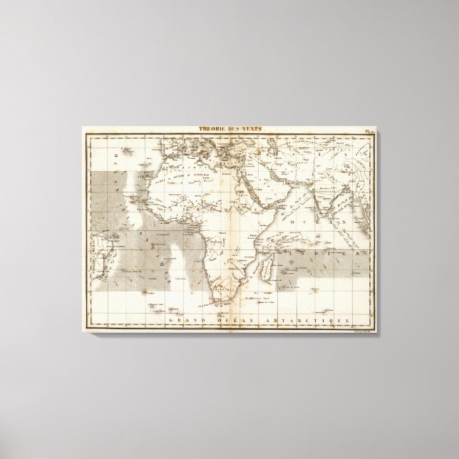Lienzo Vents Afrique (Anverso)