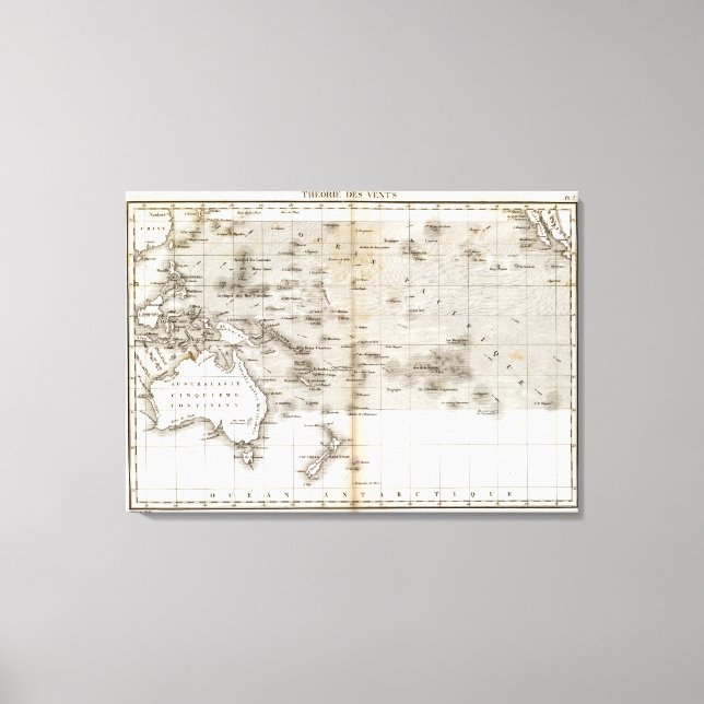 Lienzo Vents Ocean Pacifique (Anverso)