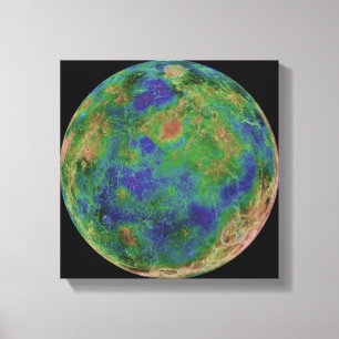 Lienzo Venus se centró en South Pole